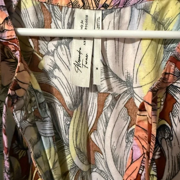 Alexandra Farmer for Anthropologie Flannel Floral Dress - Picture 6 of 9